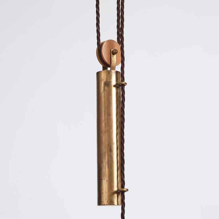 Harald Notini, taklampa, modell "11848", Arvid Böhlmarks Lampfabrik, 1940-tal.
