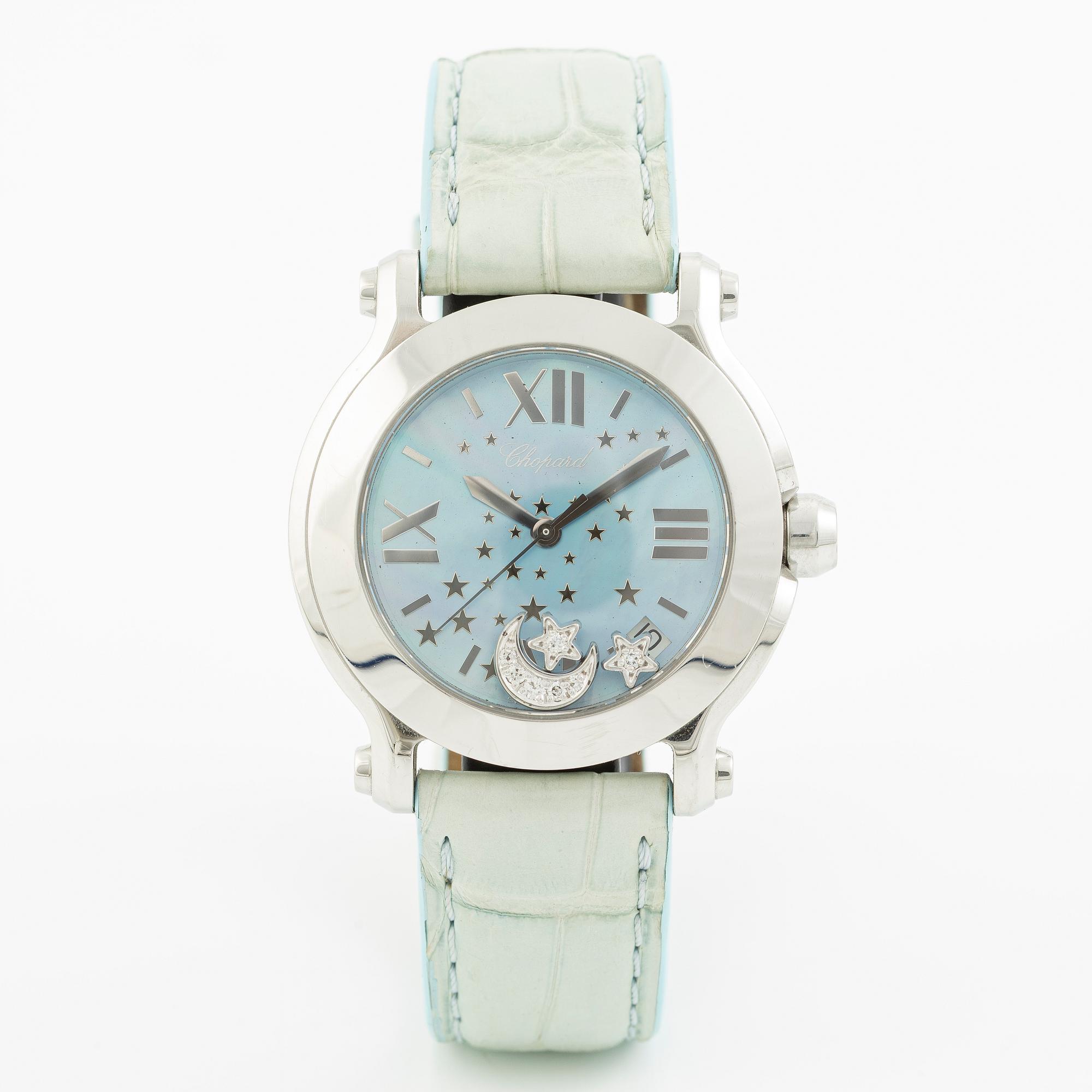 Chopard, Happy Sport, "Limited Edt 500", wristwatch, 36 mm.