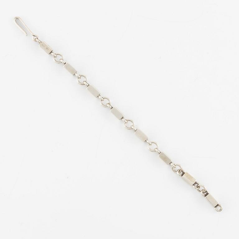 Wiwen Nilsson, armband, silver, Lund 1956.