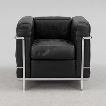 LE CORBUSIER, fåtölj, "LC2", Cassina.