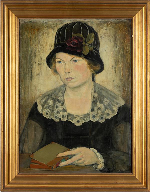 Hugo Gehlin, Portrait of his wife Ester.