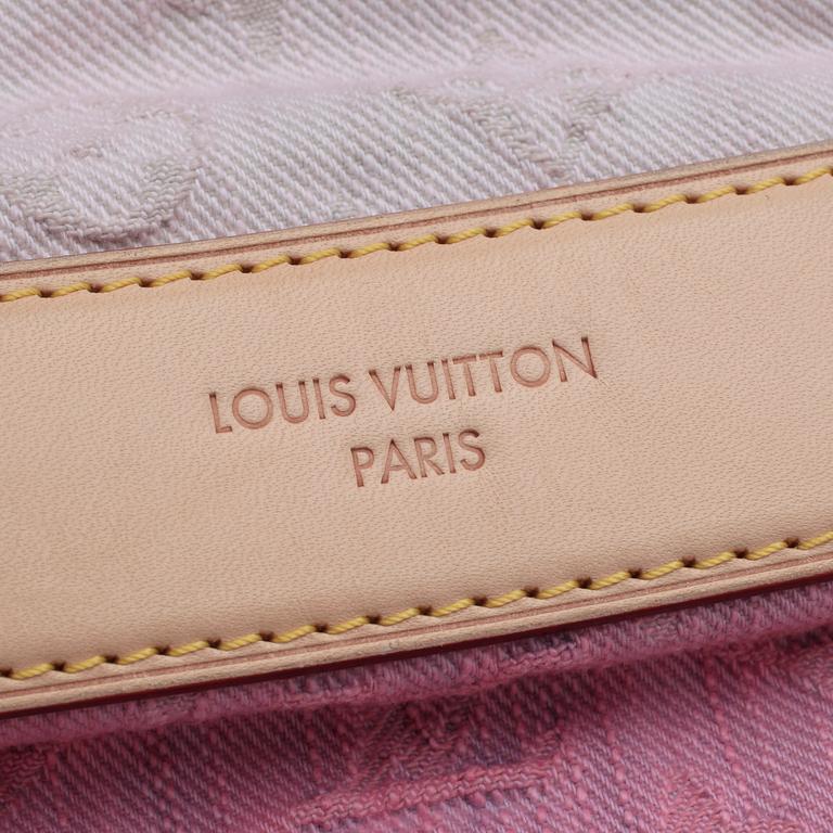 LOUIS VUITTON, a Monogram Denim "Sunshine Pink" shoulder bag, spring 2010.