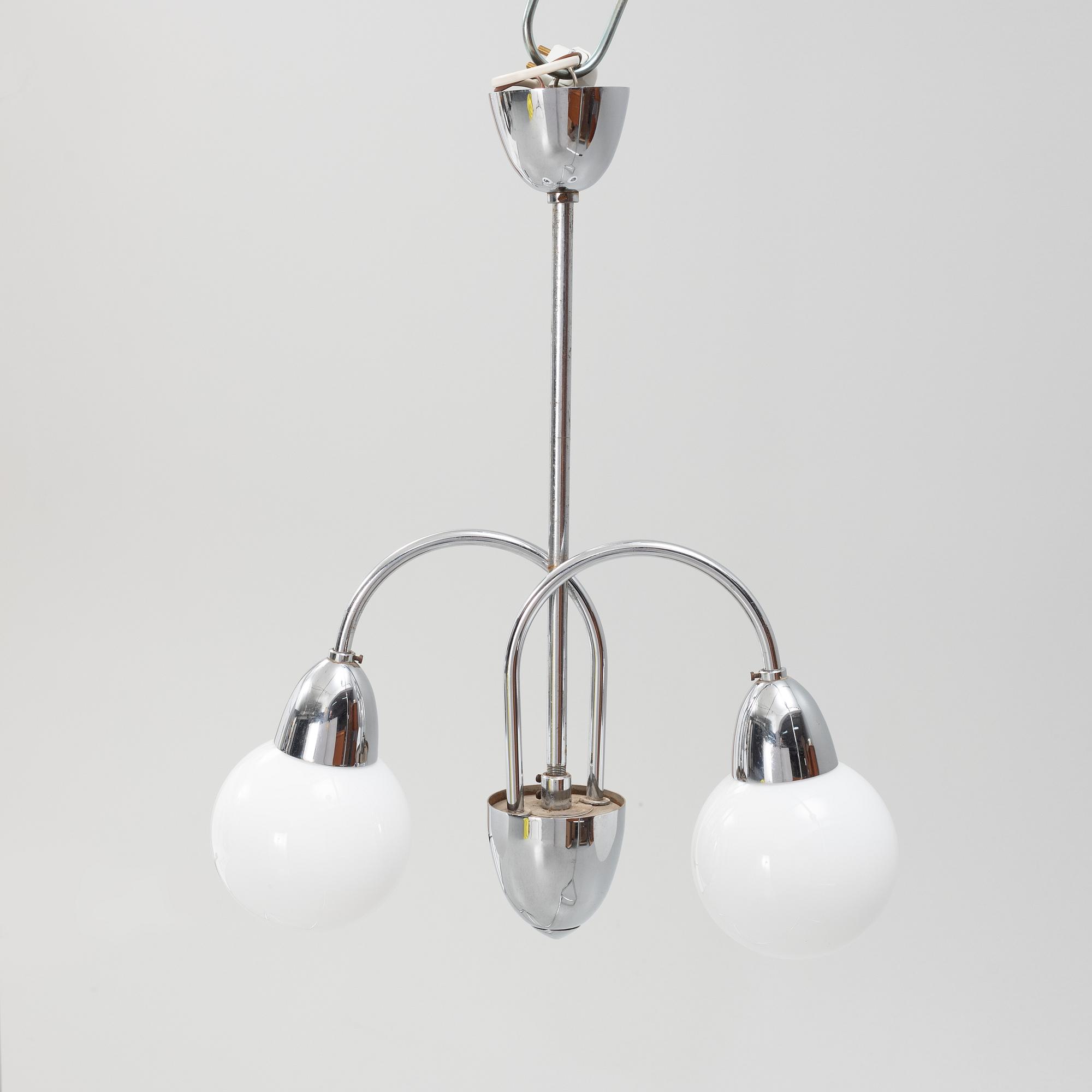 A ceiling light, 1930's.