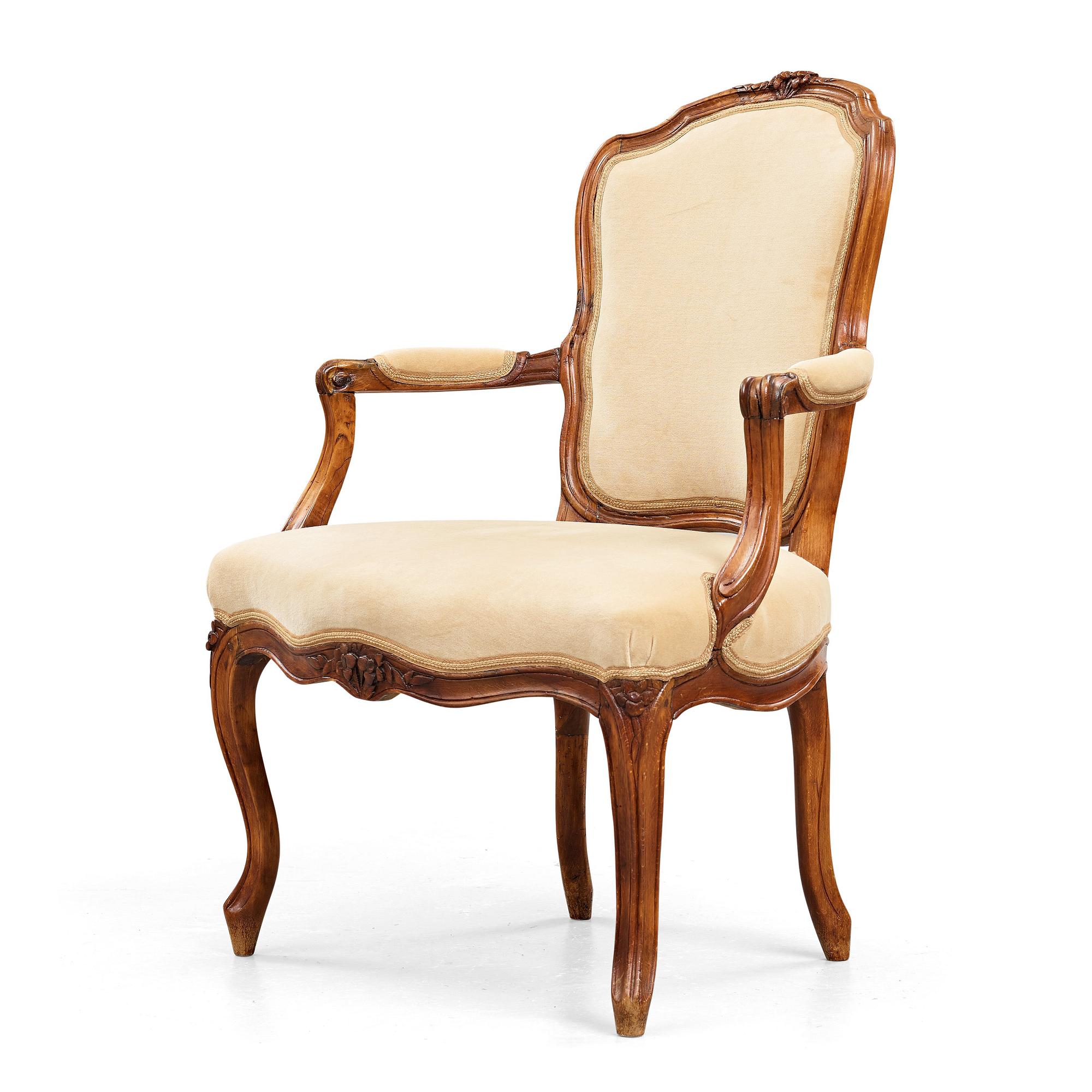 A Louis XV 18th century armchair.