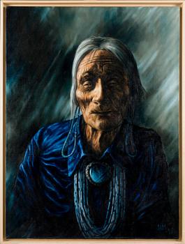 SAMPSA SARPARANTA,"OLD ECUDORIAL INDIAN WOMAN".
