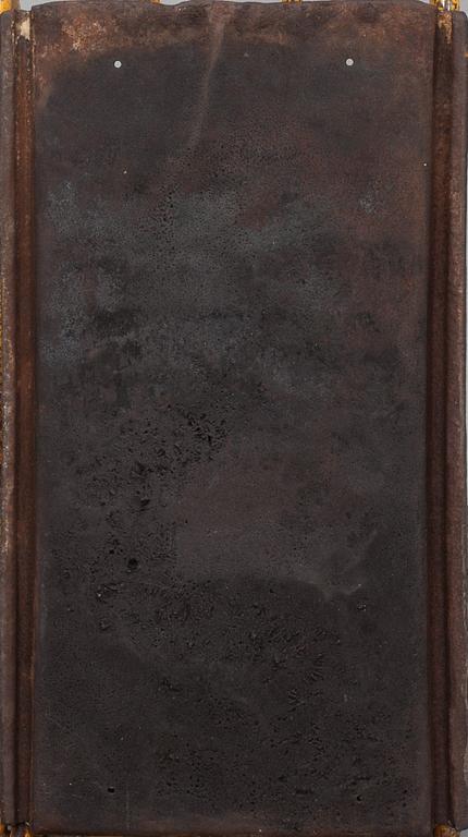 SÄTTUGNSPLATTA, gjutjärn, 1800-tal.
