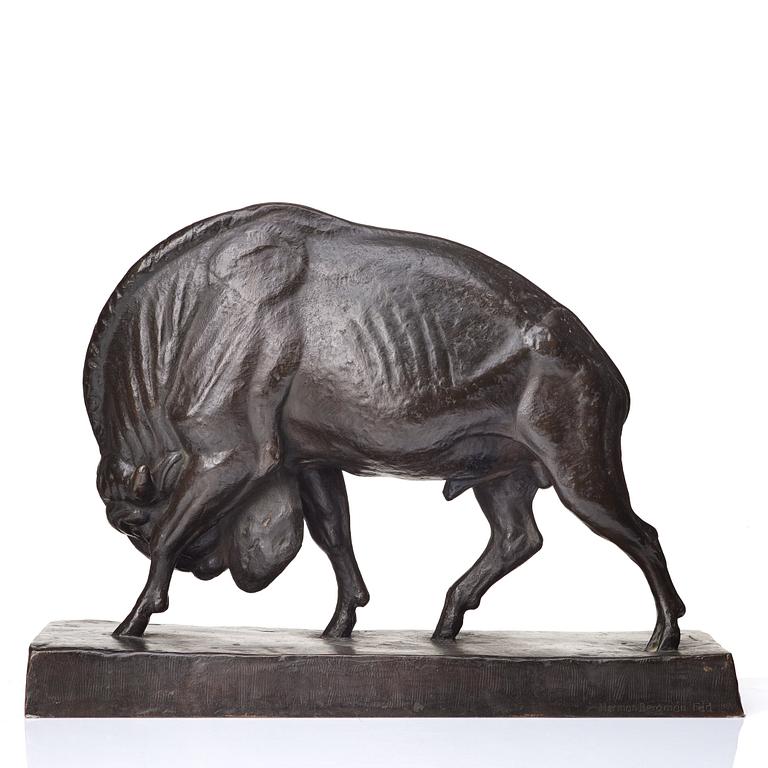 Arvid Knöppel, "Visent" (European bison).