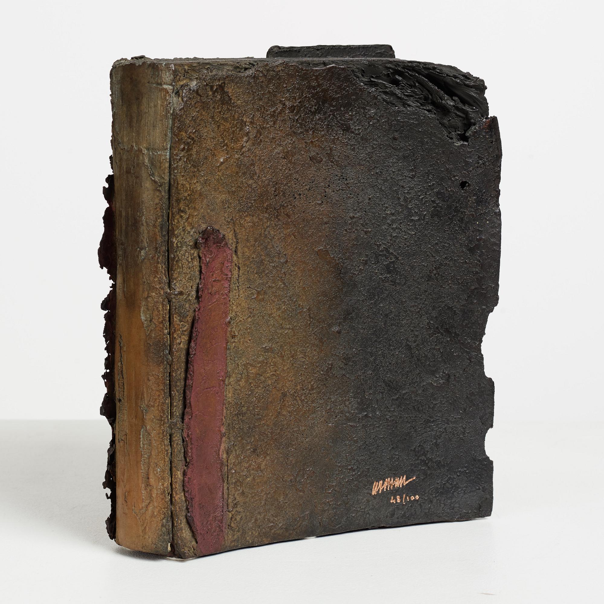 Fernandez Arman, bronze, signed, numbered 48/100.