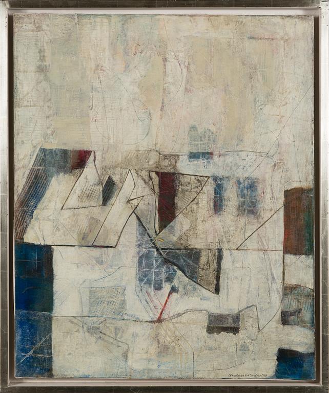 Anders Österlin, oil on canvas, signed and dated 1961.