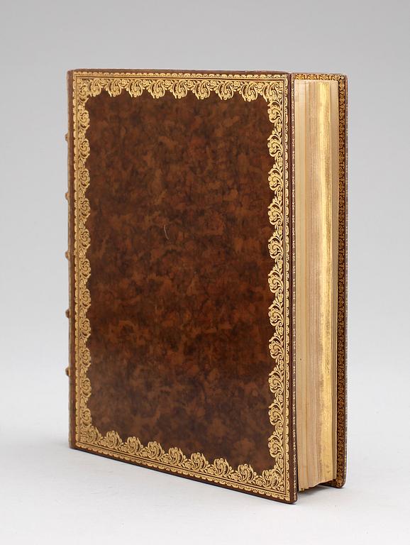 BOK, "St Jacobs Minne eller historisk Berättelse om St Jacobs och Johannis församling" av Fred Wittingh, Stockholm 1771.