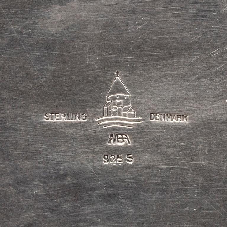 a Danish sterling silver box.