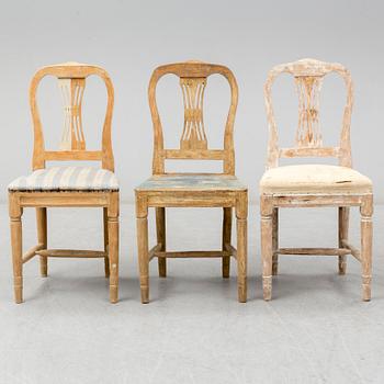 12 similar 19th century chairs.