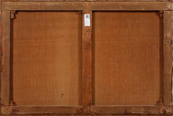 EDOUARD JEAN MARIE HOSTEIN, olja på duk, signerad och daterad Paris 1863.