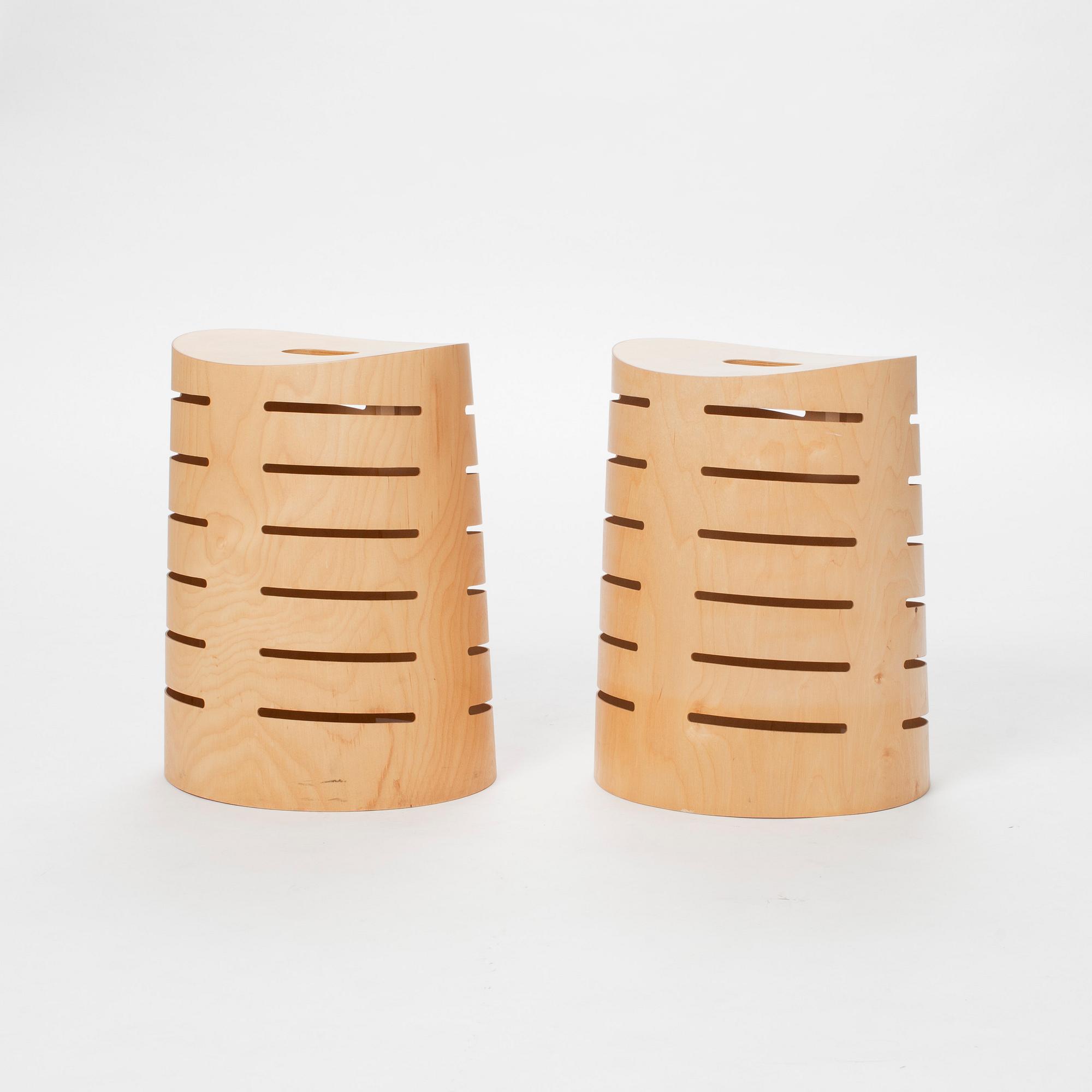 PALLAR, ett par, Modell TC, Ruud Jan Kokke, Designum, Nederländerna, 1990-tal.