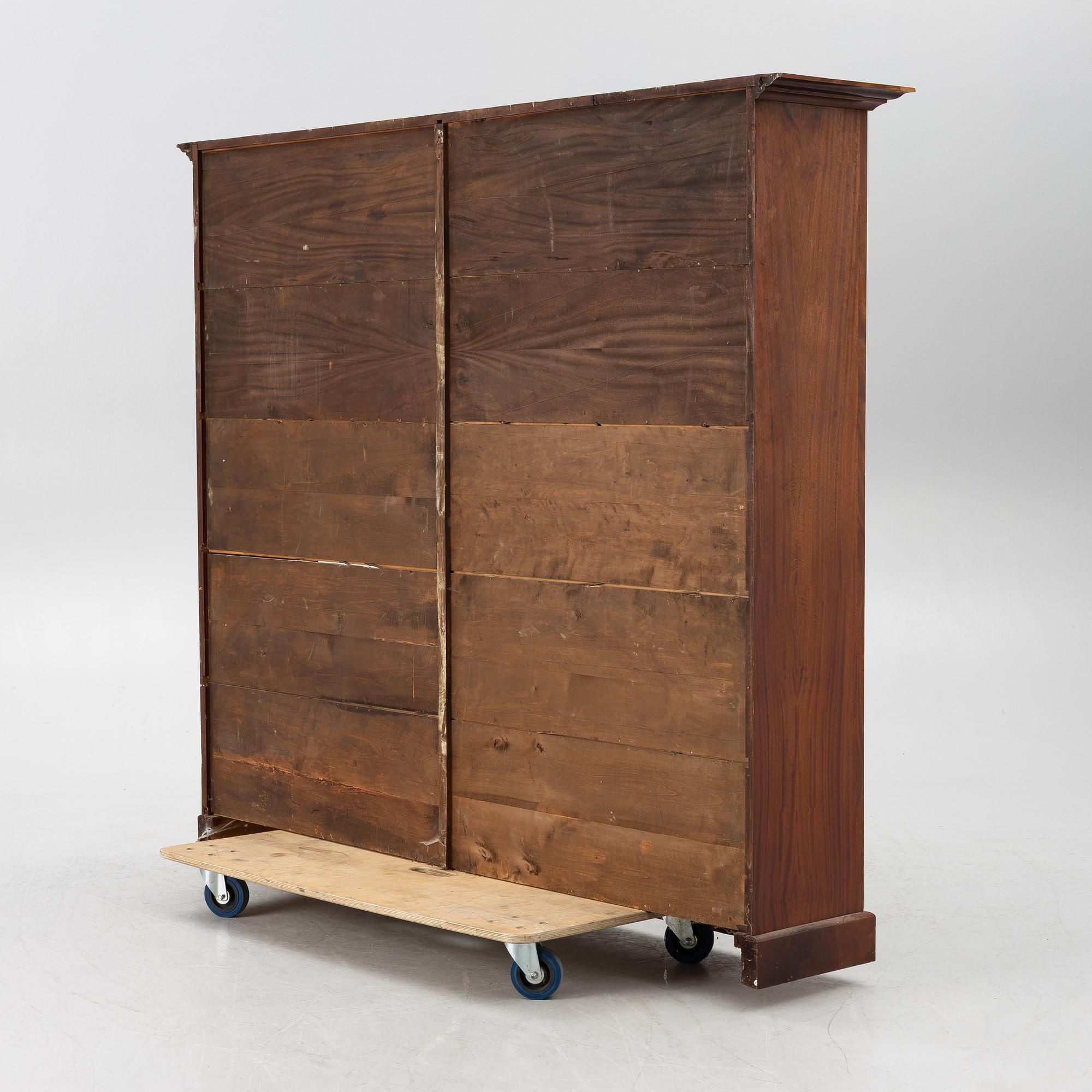 A bookcase, early 20th century.