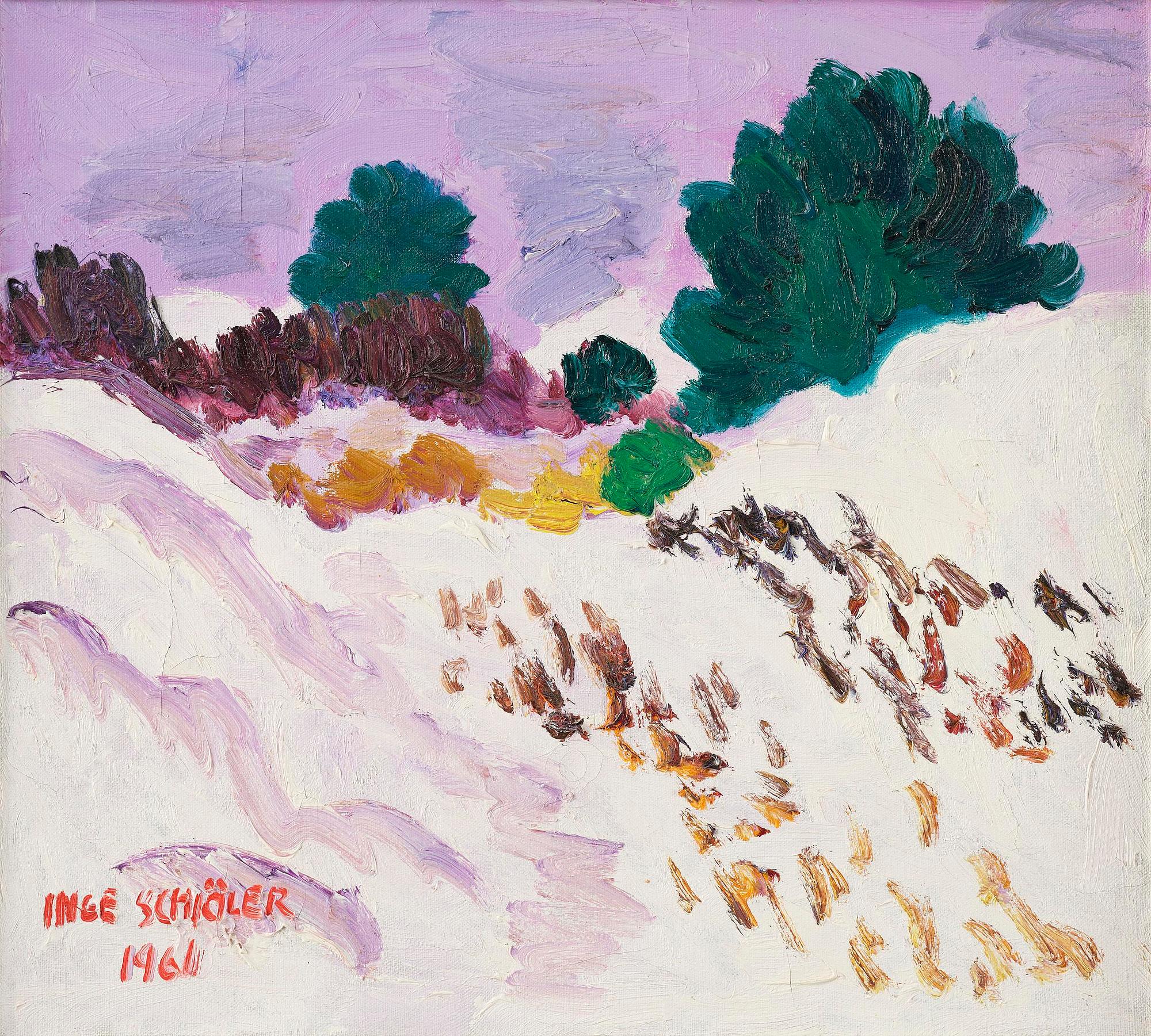 Inge Schiöler, Winter.