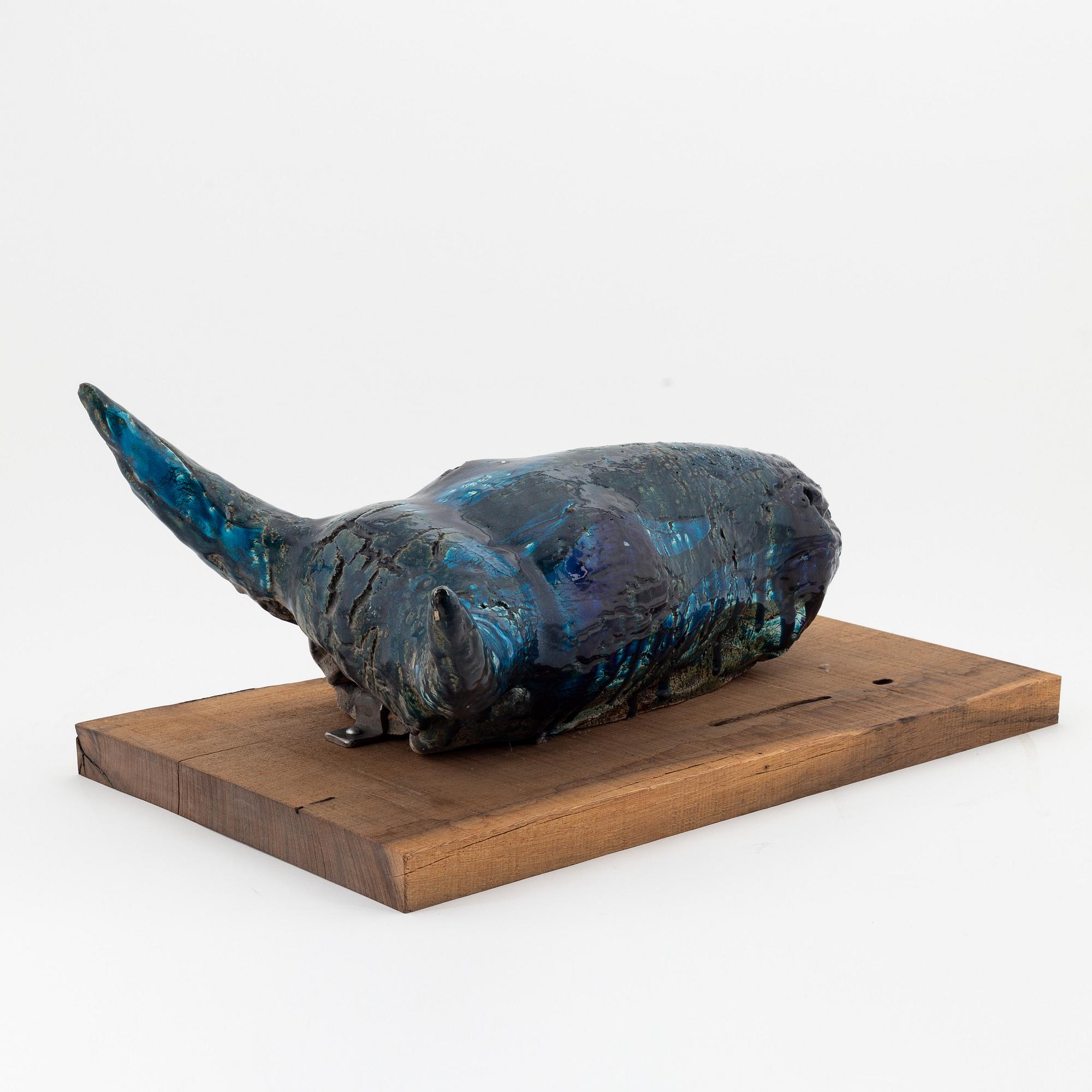 Henrik Allert, skulptur, chamotterat stengods.
