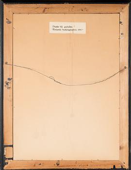 Lennart Segerstråle, Study for the 'Finlandia' fresco.