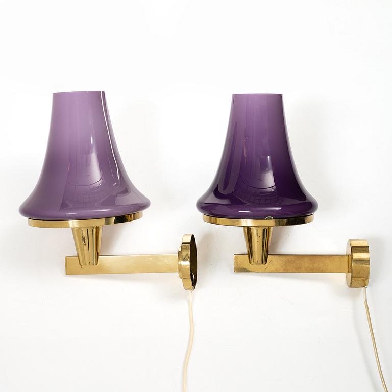 Hans-Agne Jakobsson, Vägglampor, ett par, modell V241, Markaryd.