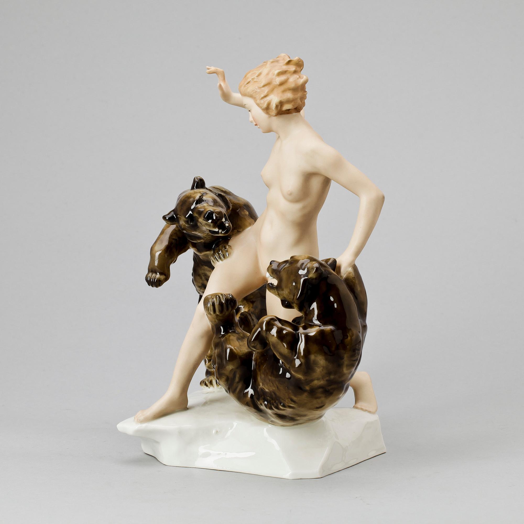 FIGURIN, porslin, Tyskland, 1900-talets andra hälft.
