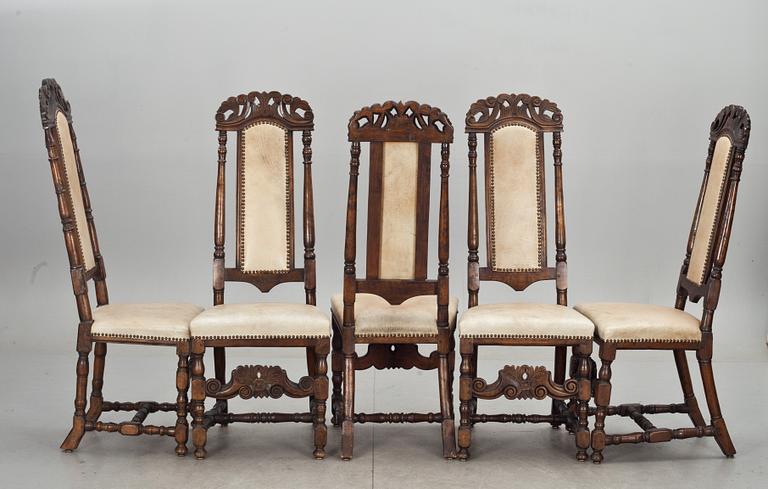 STOLAR, 4+1. Barock, 1700-tal.