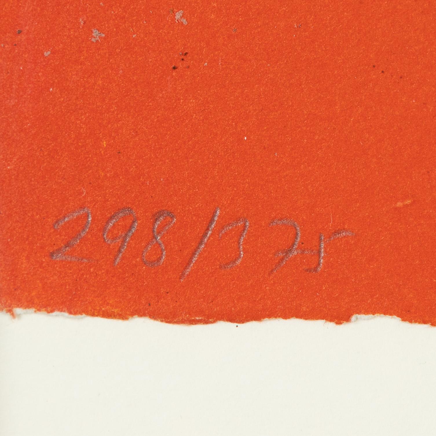 Peter Dahl, lithograph in colours, signed Peter Dahl and numbered 298 x 375 in pencil.