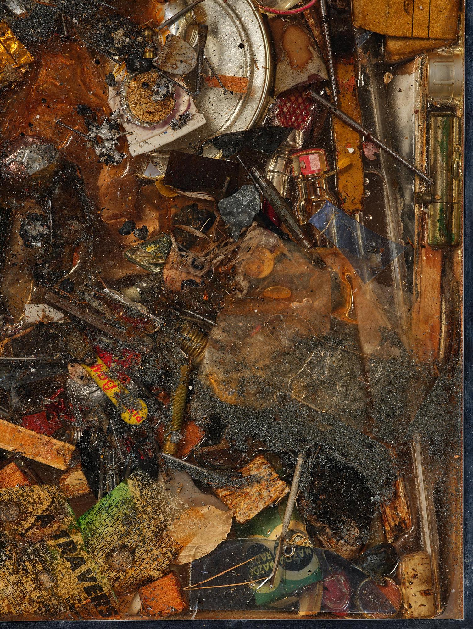 Arman (Armand Pierre Fernandez), "Poubelle d'Atelier".