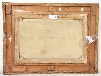 OKÄND KONSTNÄR, olja på duk, 1800/1900-tal.