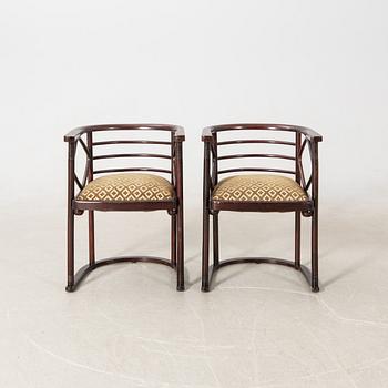 Karmstolar, ett par, Art Deco 1900-talets första hälft.