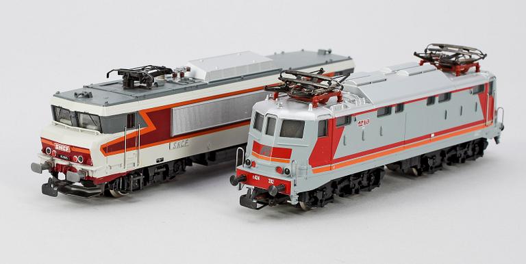 PARTI LOK, 2 st, Märklin H0 3162 samt 3321, 1900-talets andra hälft.