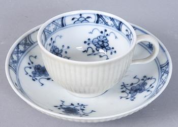 PARTI PORSLIN, sex delar, Meissen.