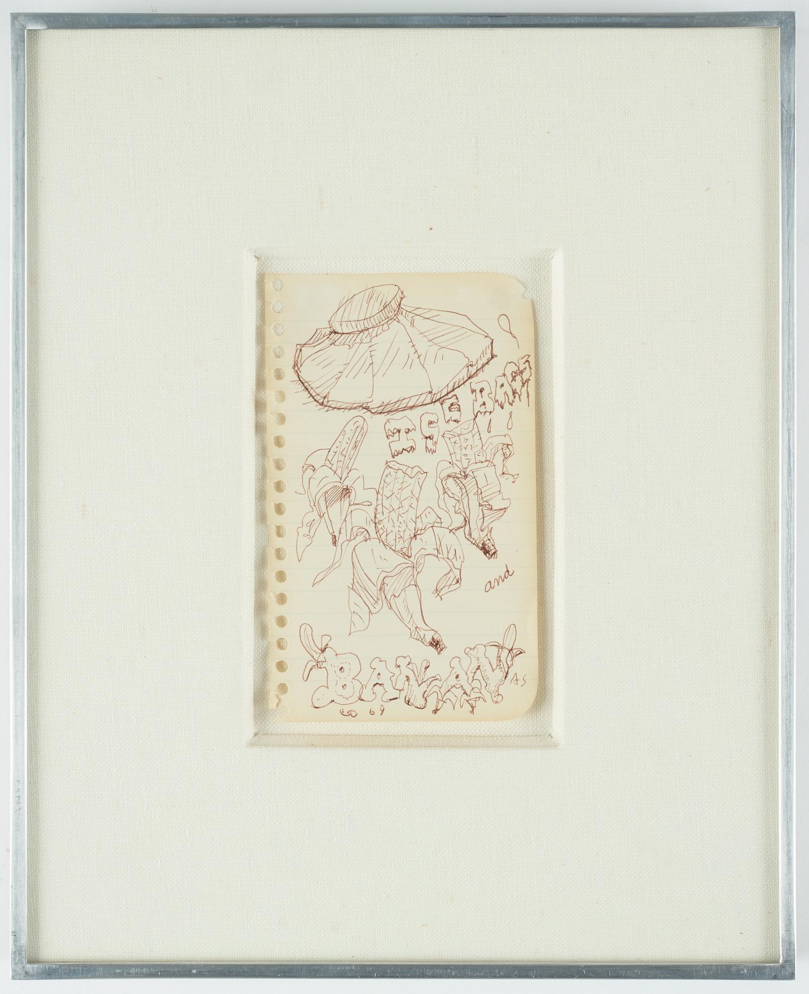 Claes Oldenburg, "Ice Bags and Bananas".