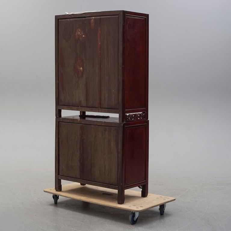 A 20th century Chinese cabinet.
