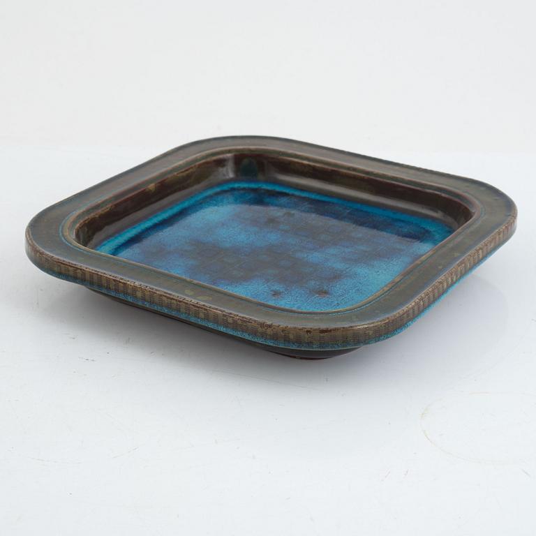 Wilhelm Kåge, skålfat, stengods, "Farsta", Gustavsberg Studio.