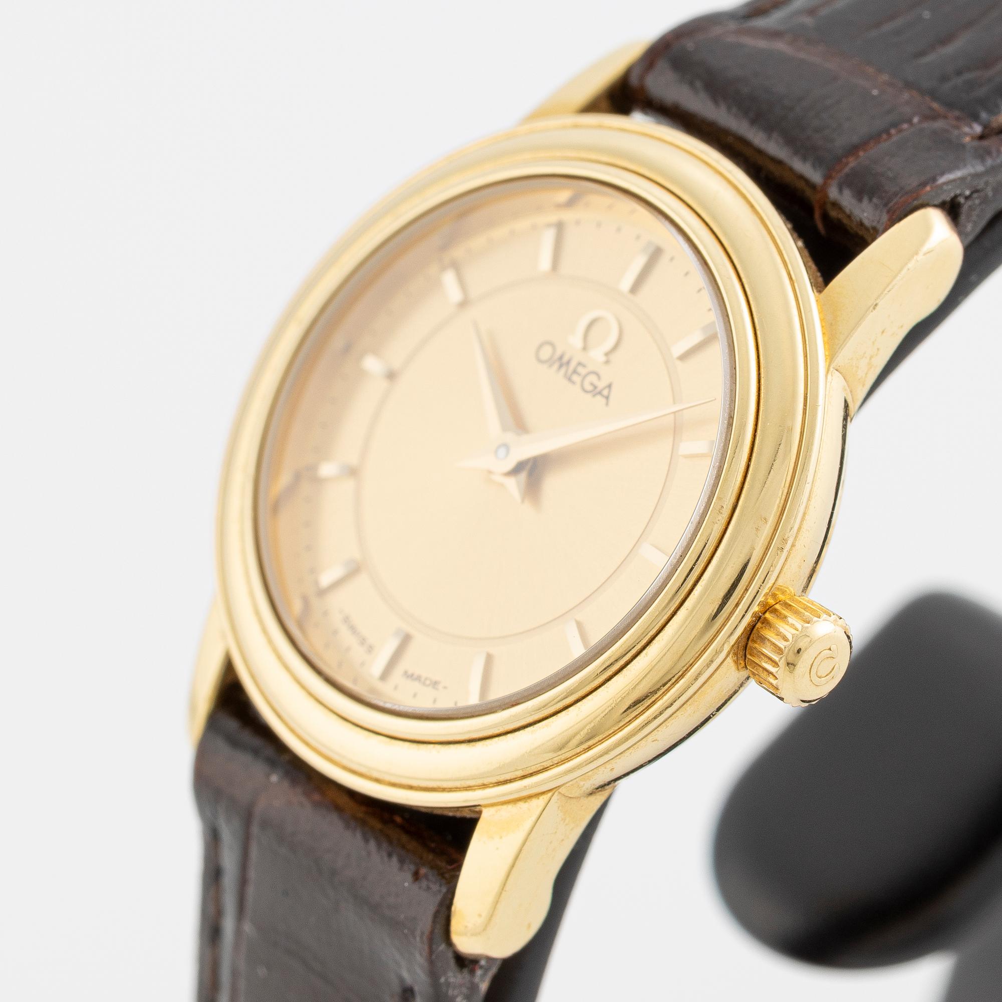 Omega, armbandsur, 22 mm.