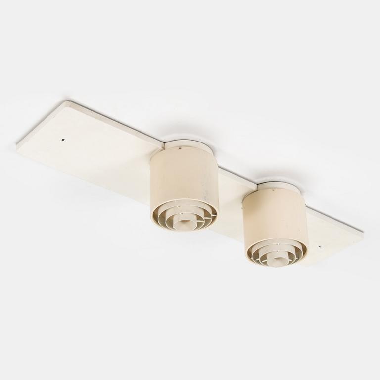 Alvar Aalto, a 1962 ceiling light made to order by Idman.
