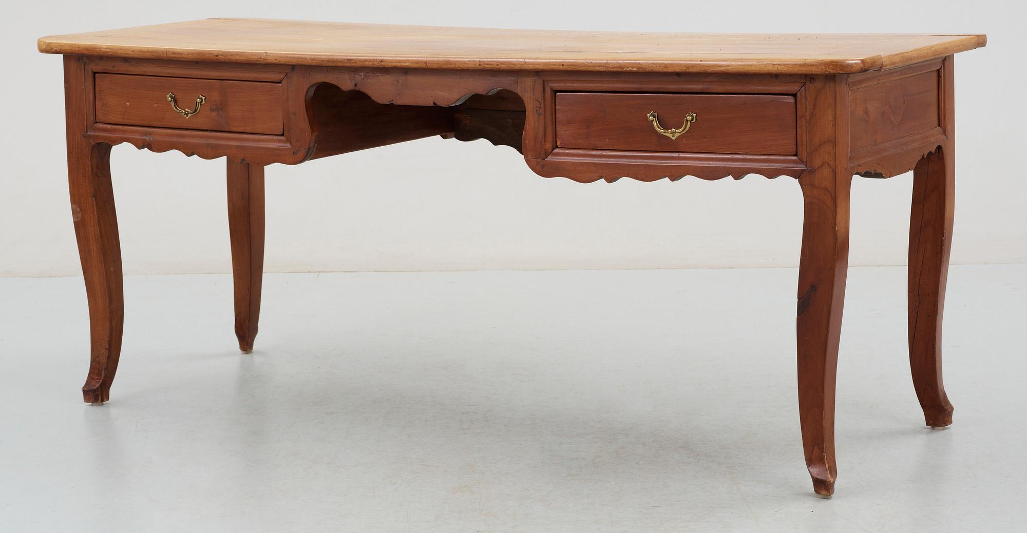 SKRIVBORD, rokoko-stil, 1800/1900-tal.