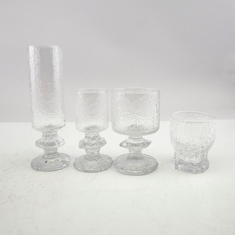 Timo Sarpaneva, service of 53 pieces "Senator", "Aslak", and "Festivo" by Iittala, Finland, late 20th century.