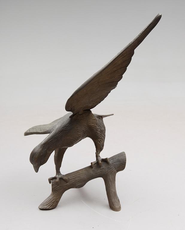 SKULPTUR, bronserad metall, England, 1900-/2000-tal.