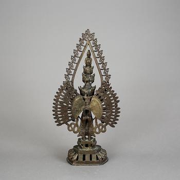 SKULPTUR, brons, modern tillverkning.