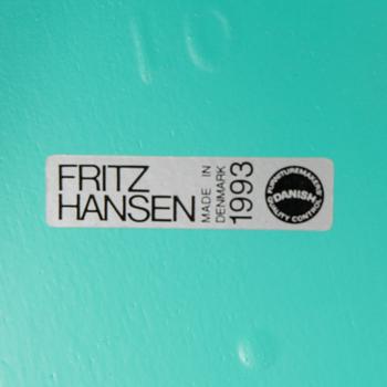 Arne Jacobsen, stolar 8 st, "Myran", Fritz Hansen, 1993.