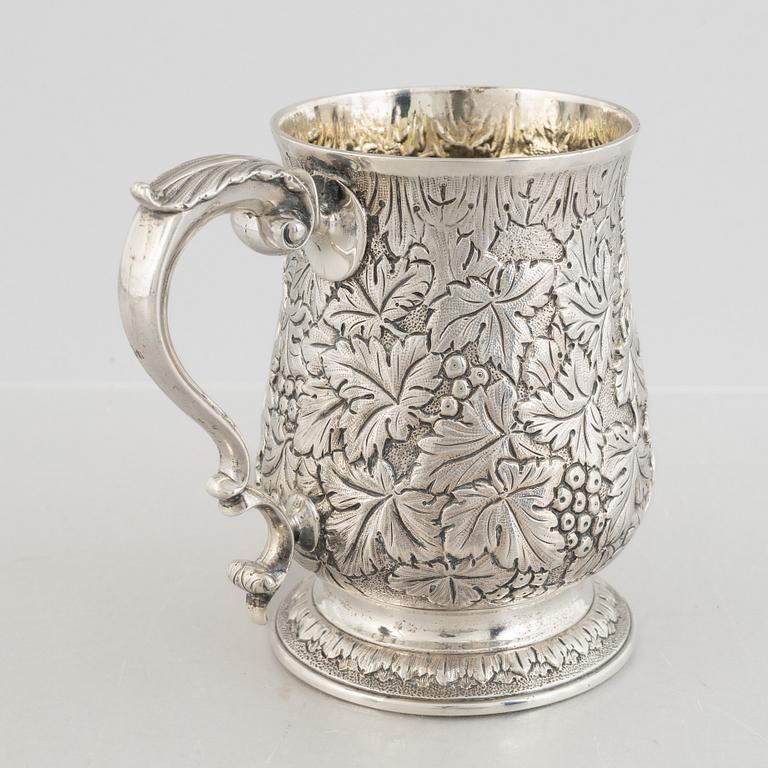 Charles Wright, a silver tankard, London, England 1776.