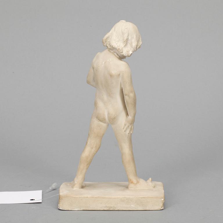 CHRISTIAN Eriksson, gips, signerad i gods.