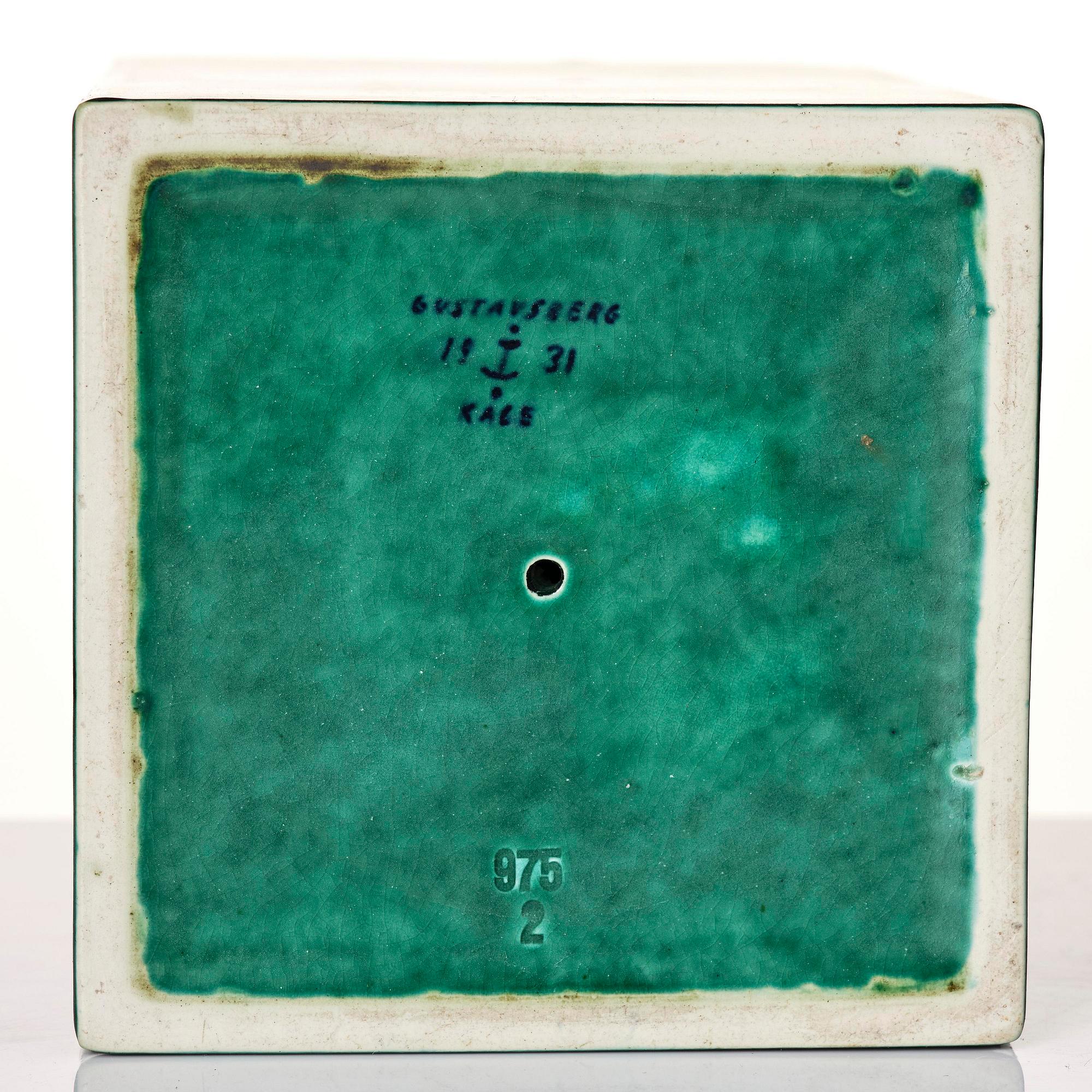 Wilhelm Kåge, a rare "Puzzle" cactus planter model 975/2, Gustavsberg, 1931.