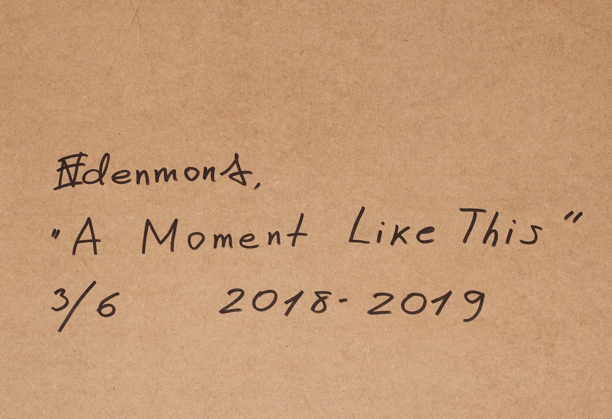 Nathalia Edenmont, "A Moment Like This", 2018 - 2019.