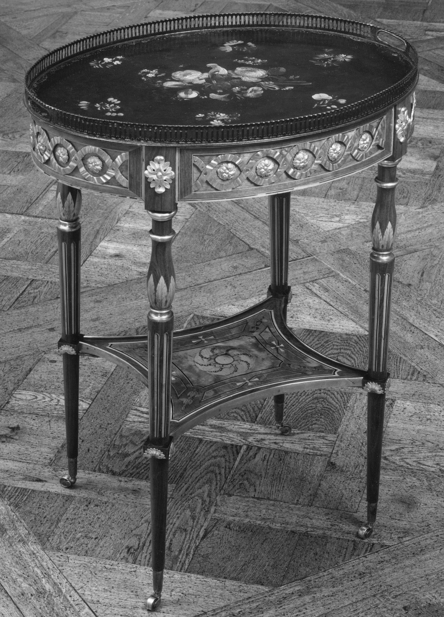 BORD, av Georg Haupt (mästare i Stockholm 1770-1784), ej signerat, Gustavianskt.