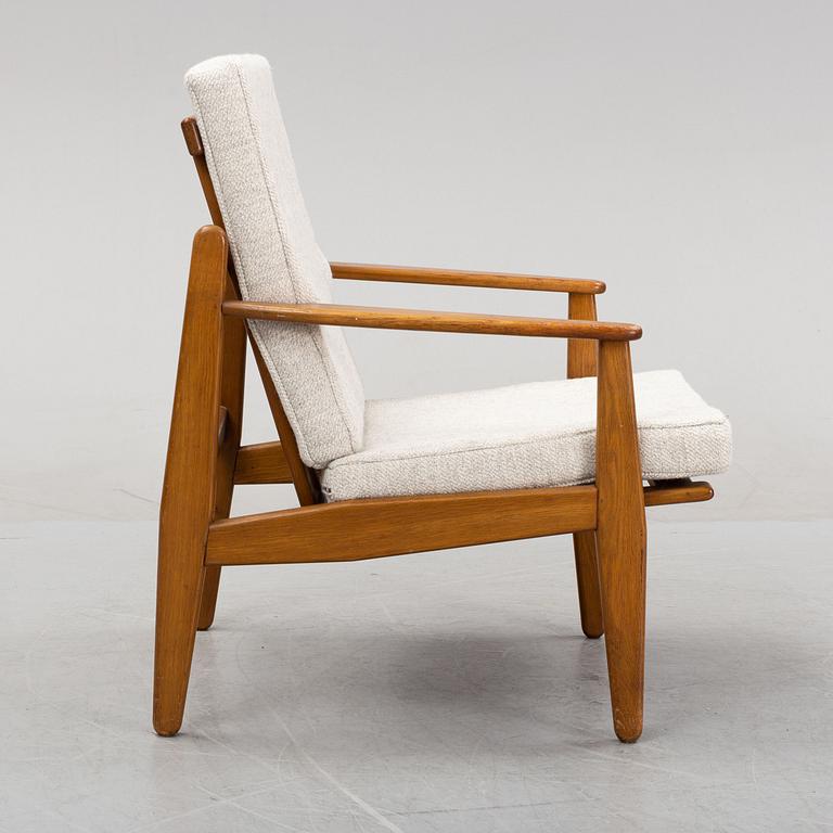 An oak easy chair, Gemla, Diö, 1950's.