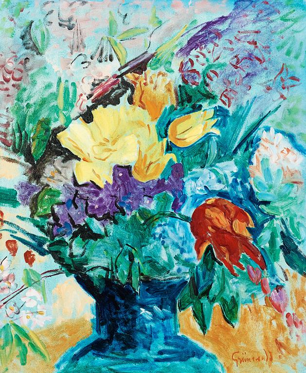 Isaac Grünewald, Blomsterstilleben.