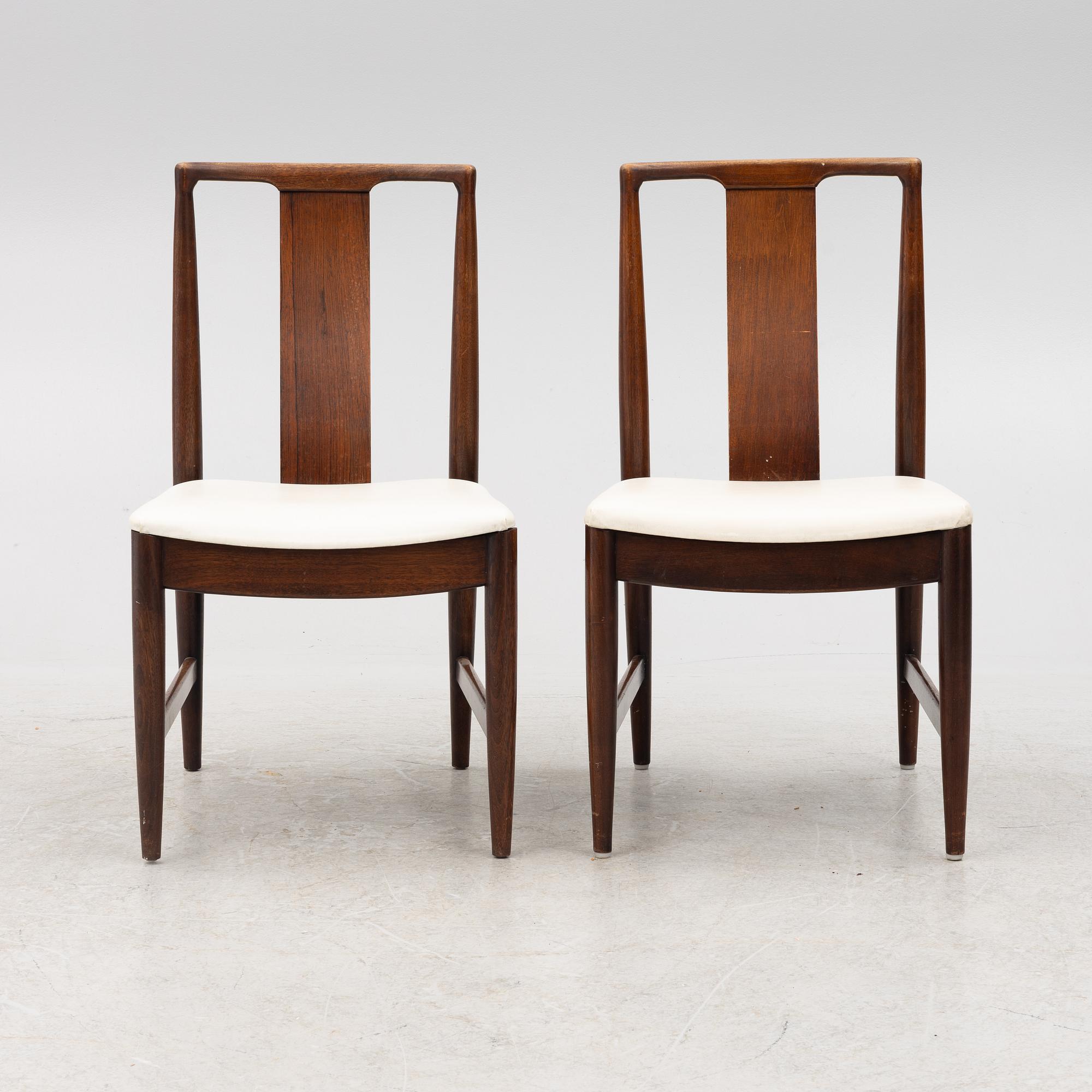 Stolar, 6 st, John Stuart Inc, Grand Rapids, USA, 1950-tal.