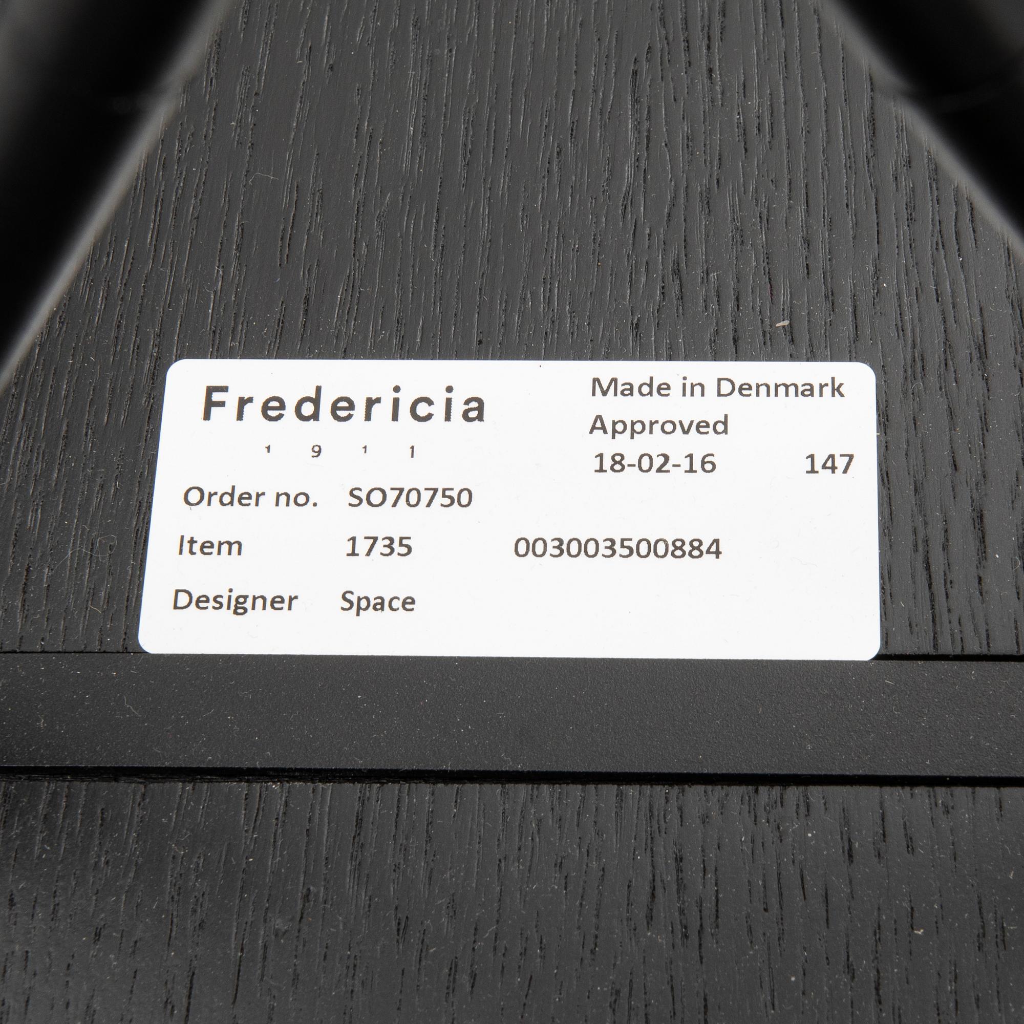 Space Copenhagen barstolar 4 st "Spine" Fredericia 2020-tal.